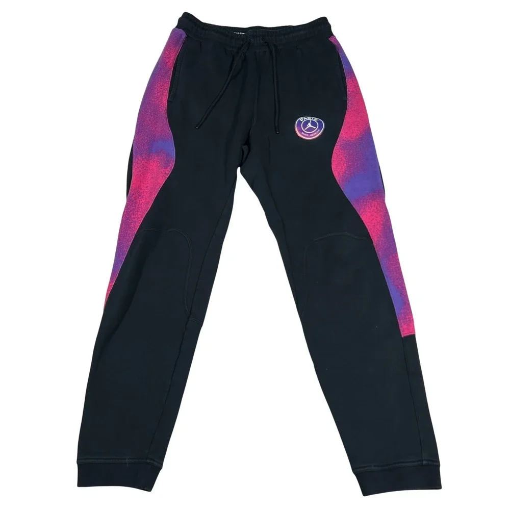 Jordan PSG‎ Paris Saint Germain Sweatpants Mens Medium Black Nebula Joggers